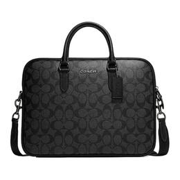 Coach Портфель, сумка из ПВХ, мужская, черная cj630-qbo4g