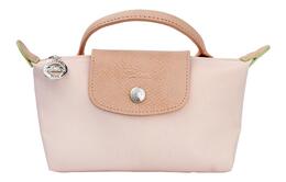 Longchamp Женская сумка-шоппер Le Pliage Green Canvas Tote Bag, Cherry Blossom Pink 34175919p64 | cherry blossom pink