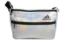 Adidas Сумка через плечо из полиамида, унисекс, светло-серебристый и черный hp1495 | light silver & black