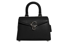 Coach Сумка Dior из коровьей кожи, сумки через плечо, обычные женские, черные cj812-v5blk