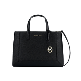 Michael Kors Сумка через плечо из коровьей кожи, женская, среднего размера, черная 30f4g7xs2l-001