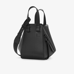 Hammock компактная кожаная сумка с верхней ручкой Loewe, черный r04207574 | black