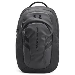 Under Armour Рюкзак Hustle из синтетической кожи, стандартный, унисекс, черный 1384671-001 | black