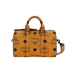 Сумка-бостон Aren Visetos Coated Canvas Bag, Crossbody Bag, Handbag Trumpets Unisex MCM mmbdata01co001