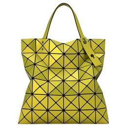 Issey Miyake Женская сумка на одно плечо из поливинилхлорида ПВХ, желтая bb43-ag623-52
