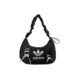 Adidas Женская сумка через плечо из ткани, черно-белая jp0145（team470-月光芭蕾） | black white