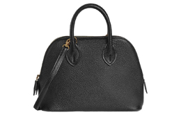 Hermes Сумка-боулинг Bolide Goatskin Bag Mini Unisex Black h073444cc89