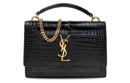 Saint Laurent Сумка Sunset Chain, черный 533026dnd1j1000