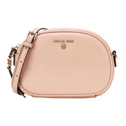 Michael Kors Сумка для фотоаппарата Jet Set из коровьей кожи, наплечная сумка Trumpets, женская, телесно-розовая 32s1gt9c0l-softpink
