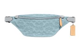 Coach Сумка-слинг Charter Fabric, туба-туба унисекс, синяя cj825-pbu