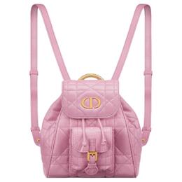 Christian Dior Рюкзак Caro из овчины Trumpets, женский, цветочный, розовый m6302unoz-m06n