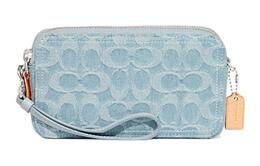 Coach Сумка для фотоаппарата Kira Fabric, сумка через плечо, маленькая, женская, синяя ck010-lhpbu