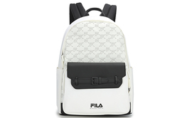 Fila Рюкзак с мозаикой из синтетической кожи и текстиля, стандартный, унисекс, белый f13u227131f-wt