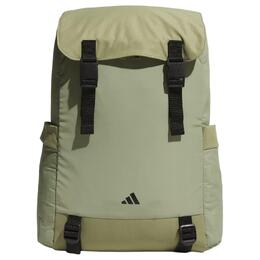Adidas Рюкзак из переработанного полиэстера, стандартный, унисекс, палатка, зеленый и черный jw1674 | tent & green & black