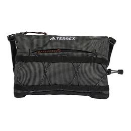 Adidas Сумка через плечо из переработанного полиэстера, черная, унисекс jj1481 | black