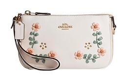 Coach Сумка для маджонга Nolita из коровьей кожи, сумка через плечо, женская, белого цвета, небольшого размера c9924-imotv