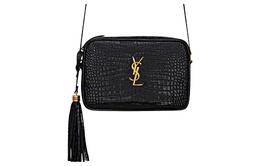 Saint Laurent Сумка через плечо LOU, женская, черная, кожаная 612542-dnd0w-1000