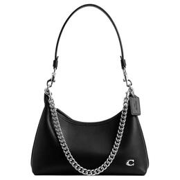Coach Сумка Juliet из коровьей кожи, женская, среднего размера, черная cw640-lhblk
