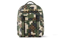 Холщовый рюкзак мужской камуфляж Louis Vuitton m24445