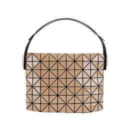 Issey Miyake Сумка-багет из винилхлоридной смолы, женская, светло-коричневая bb21-ag471-41