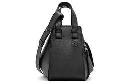 Loewe Сумка-гамак из коровьей кожи, сумка через плечо, обычная женская, черная a538h13x10-1100