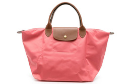 Longchamp Сумка-мешок Le Pliage из полиамида, женская, среднего размера, кораллово-розовая 1623089p76