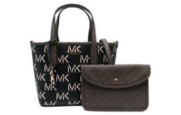Michael Kors Сумка-шоппер из телячьей кожи, сумка-шоппер, сумка через плечо, женская черная 30f3gzat0l-292