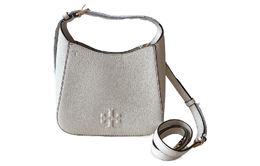 Tory Burch Сумка-ведро из кожи Thea, женская, белая 144690-104