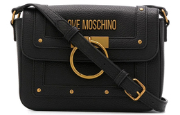 Moschino Женская сумка через плечо из полиуретана, черная jc4060pp1alr0000