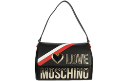 Moschino Кожаная сумка через плечо, женская, черная jc4283pp0akp100a