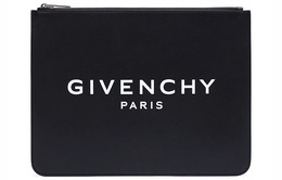 Givenchy Кожаный клатч большого размера, мужской, черный bk600jk0ac-001-黑色