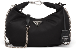 Prada Женская нейлоновая сумка Re-Edition, черная 1bh172-064-f0002-v-ooo
