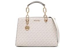 Michael Kors Женская сумка на одно плечо из телячьей кожи, цвет ванильно-белый 30s4gcys2v-132