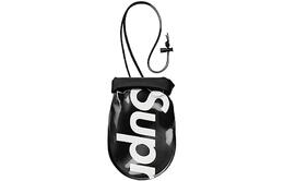 Supreme Водонепроницаемая сумка-мессенджер из ПВХ SS18 с карманом для мобильного телефона и кошельком для монет, стандартная, унисекс, черная sup-ss18-362
