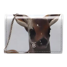 Burberry Сумка через плечо из телячьей кожи, женская, белая 8012776