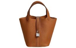 Hermes Сумка Picotin 18 Lock Clemence Leather Gold h056289ck37