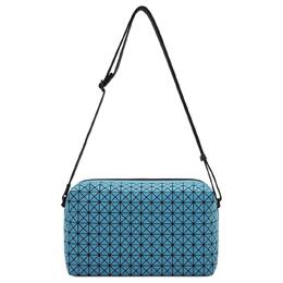 Issey Miyake Сумка-мессенджер из хлопка через плечо, унисекс, синяя bb42-ag135-72