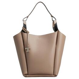 Сумка-ведро среднего размера с логотипом Tod's xbwapie0300qri036f