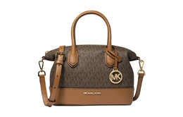 Michael Kors Сумка-шоппер из искусственной кожи, женская, темно-коричневая/желтовато-коричневая 35s4g4fs1b-200