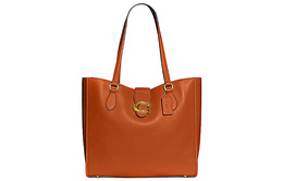 Coach Сумка-шоппер Theo Tote из коровьей кожи, женская, цвет Canyon Red ca114-b4nl4