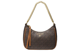 Michael Kors Сумка через плечо из холста, женская, темно-коричневая 32h1gt9c1b-brn-acorn