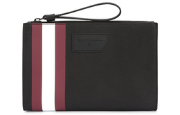 Bally Клатч из искусственной кожи, мужской, черный skid-of-06