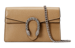 Gucci Сумка через плечо из матовой кожи, женская, коричневого цвета 476432-caogn-2893