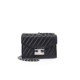 Michael Kors Сумка через плечо из овчины Rose, женская, черная 35f0sx0c5t-black
