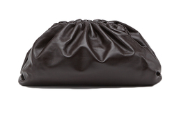 Bottega Veneta Женский клатч из коровьей кожи, цвет темный шоколад 576227vcp402132