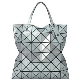 Issey Miyake Сумка-шоппер из ПВХ, сумка для покупок, сумка на плечо, обычная женская синяя bb46-ag623-71