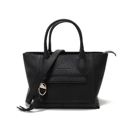 Longchamp Сумка-мессенджер Mailbo из коровьей кожи, маленькая женская, черная 10103hta001