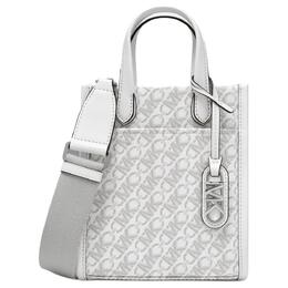 Michael Kors Сумка Gigi из искусственной кожи, сумка через плечо, очень маленькая женская белая 32h3s3gc4v-101