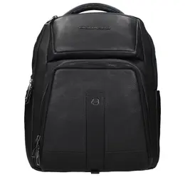 Piquadro Black Leather Backpacks pi15270613680393bt