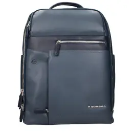 Piquadro Blue Leather Backpacks pi15270599786761bt